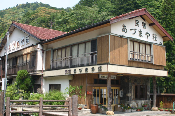 View of Azumaya-so (Lodge)